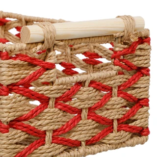 Thumbnail 2: RGI Home Small X-Weave Basket 
