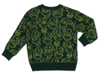 Thumbnail 2: THE GRINCH Little Boys' 2-Piece Holiday Sweater Set 