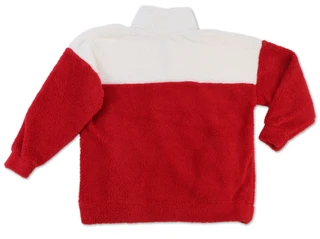Thumbnail 2: Magical Season Women's Plus Sherpa Quarter-Zip Top 
