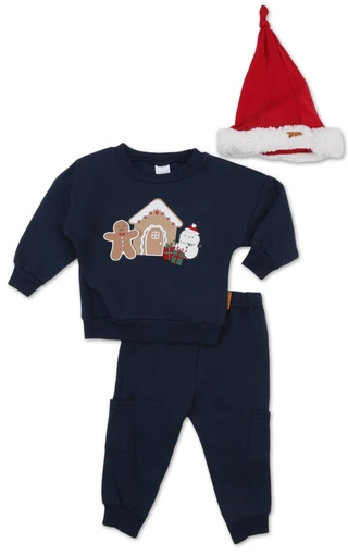 Thumbnail 1: Lila & Jack Baby Boys' 3-Piece Holiday Pant Set 