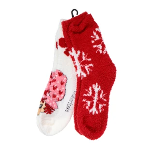 Thumbnail 2: Strawberry Shortcake 2-Pack Cozy Crew Socks 