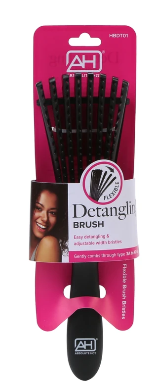 Thumbnail 1: Absolute Hot Detangling Brush w/ Adjustable Width Bristles 