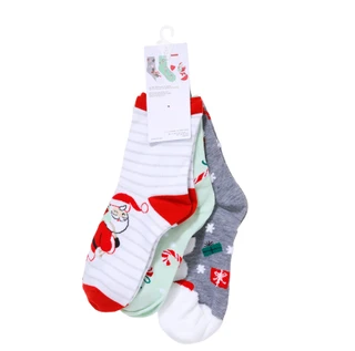 Thumbnail 2: Hallmark 3-Pack Cozy Mid-Crew Socks 