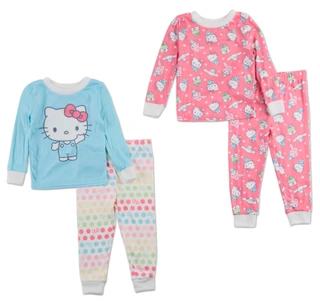 Thumbnail 1: Hello Kitty Girls 4 Pc Pajama Pants Set  