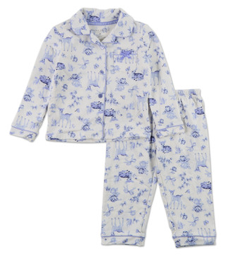 Thumbnail 1: Laura Ashley Toddler Girls 2 Pc Pajama Pants Set  