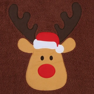 Thumbnail 2: Magical Season Women's Plus Long Sleeve Reindeer Knit Top 