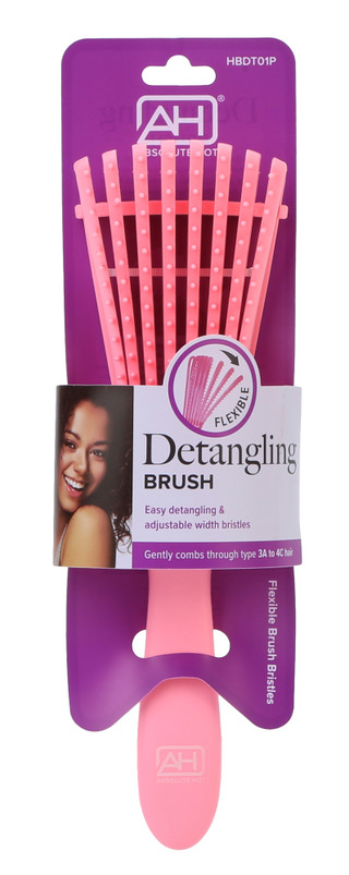 Thumbnail 1: Absolute Hot Detangling Brush w/ Adjustable Width Bristles 