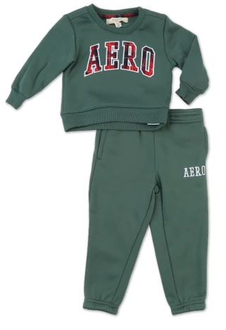 Thumbnail 1: Aeropostale Kids  Toddler Boys' 2-Piece Fleece Jogger Set 