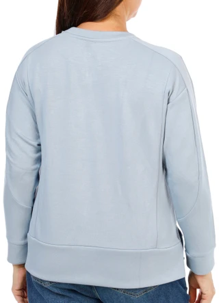 Thumbnail 2: Jessica Simpson Women's Plus Soft Pullover with Split Hem 