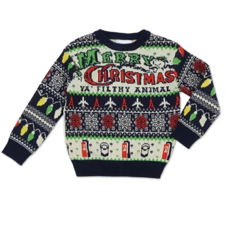 Thumbnail 1: HOME ALONE Little Boys' Filthy Animal Sweater 