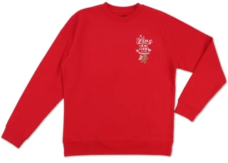 Thumbnail 1: Inspired Culture Juniors' Long Sleeve Graphic Sweatshirt 