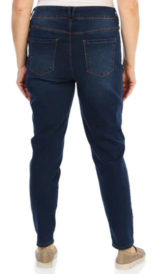 Thumbnail 2: Curve Appeal Women's Plus High Rise Skinny Jeans 