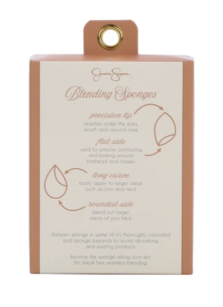 Thumbnail 2: Jessica Simpson 4 Pk Makeup Blending Sponges  