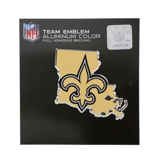Thumbnail 1: Fanmats New Orleans Saints Embossed State Emblem 