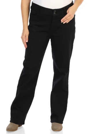 Thumbnail 1: Curve Appeal Women's Plus High Rise Boot Jeans 