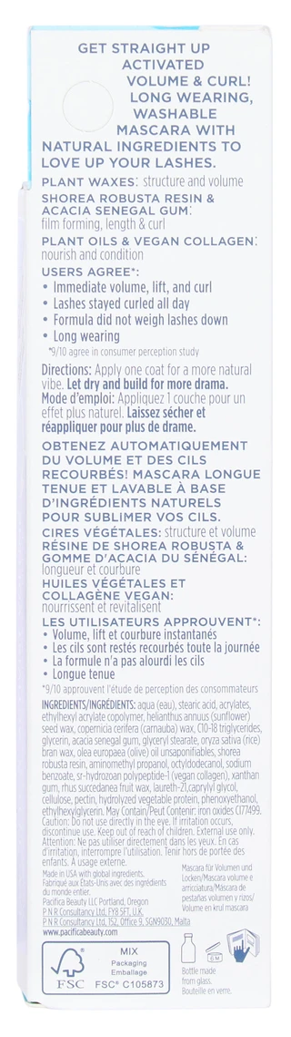 Thumbnail 2: Pacifica Activist Volume & Curl Mascara  