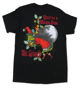 Thumbnail 2: THE GRINCH Men's Stink Stank Stunk Graphic T-Shirt 