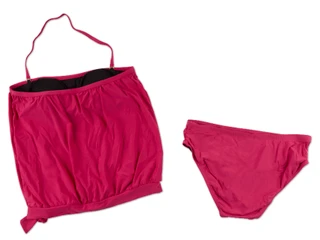 Thumbnail 2: Athena Women's 2 Pc Blouson Bandini Swimsuit 