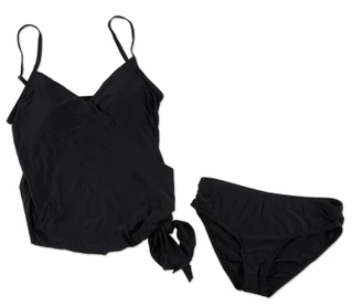 Thumbnail 1: Athena Women's 2 Pc Convertible Tie Side Tankini Swimsuit 