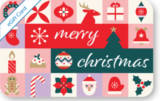 Thumbnail 1: Bealls Inc. Gift Card Merry Christmas Checkerboard eGift Card 