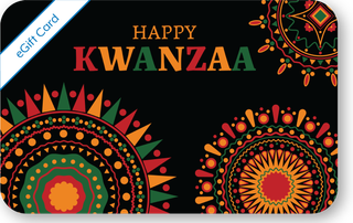 Thumbnail 1: Bealls Inc. Gift Card Happy Kwanzaa Black eGift Card 