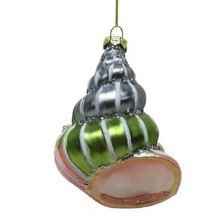 Thumbnail 2: Magical Season Beaded Tiered Glass Christmas Ornament 