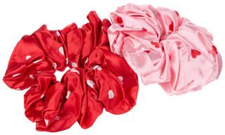 Thumbnail 1: Draper James 2 Pk Heart Print Scrunchie Set  