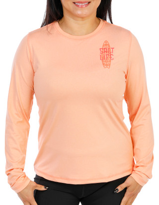 Thumbnail 3: Salt Life Women's Madala Surf Long Sleeve Tee 