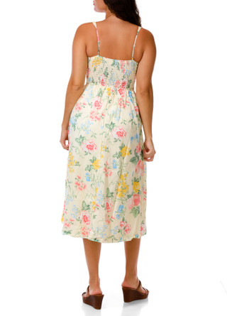 Thumbnail 2: Trixxi Juniors Floral Corset Lawn Maxi 
