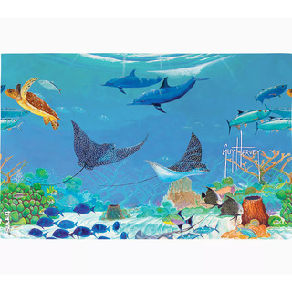 Thumbnail 2: Tervis Guy Harvey Ocean Scene Acrylic Wavy Tumbler, 16 oz 
