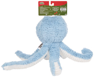 Thumbnail 2: Hal Christmas Octopus Smoochy Pet Pals Squeaker Toy 