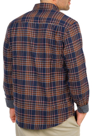 Thumbnail 2: Weatherproof Men's Long Sleeve Woven Flannel Shirt  