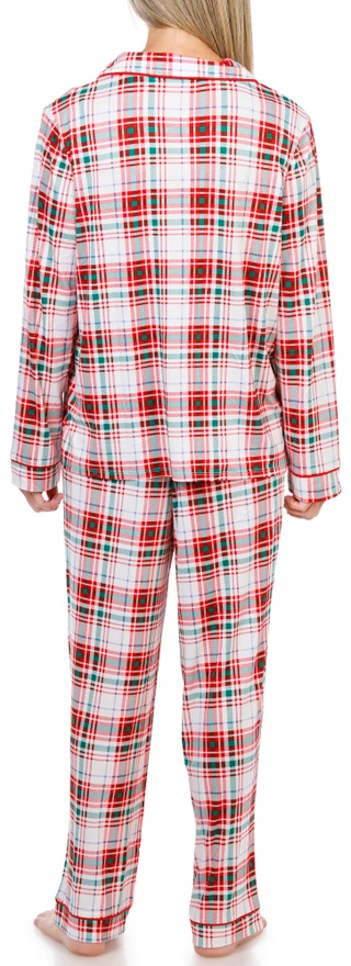 Thumbnail 3: Brighten the Season Family Christmas 2 Pc Festive Pajamas Pants Set 