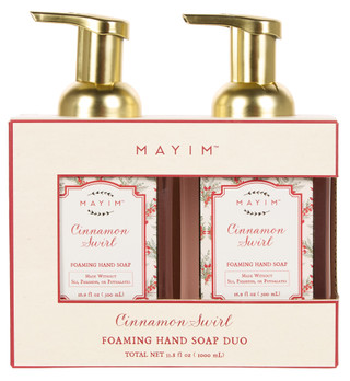 Thumbnail 1: MAYIM 2 Pk Cinnamon Swirl Scented Foaming Hand Soap Set 