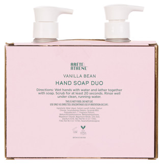 Thumbnail 2: ARETE & ATHENE 2 Pk Vanilla Bean Scented Hand Soap Set  