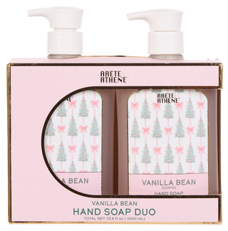 Thumbnail 1: ARETE & ATHENE 2 Pk Vanilla Bean Scented Hand Soap Set  