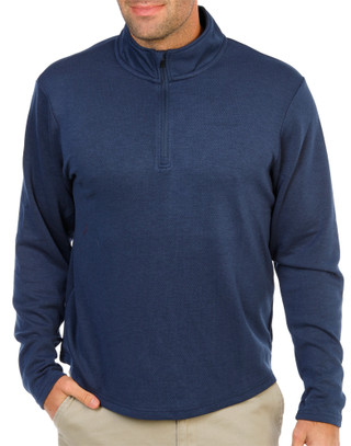 Thumbnail 1: Eddie Bauer Men's Long Sleeve Cadet 1/4 Zip Top 