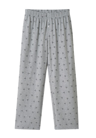 Thumbnail 11: Andy & Evan Girls 2 Pc Bow Pants Set 