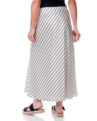 Thumbnail 2: Vince Camuto Women's Bias Stripe Midi Skirt  