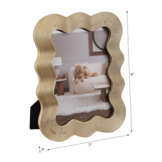 Thumbnail 2: Sagebrook Home 5x7 Wavy Photo Frame  