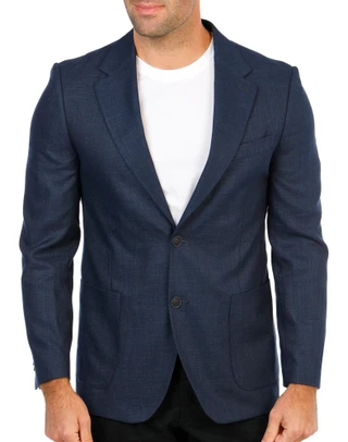 Thumbnail 1: Nautica Men's Solid Structured Sport Coat 