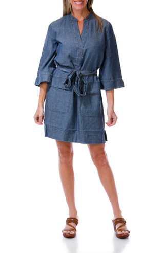 Thumbnail 1: Trina Turk Women's Denim Belt Dress  