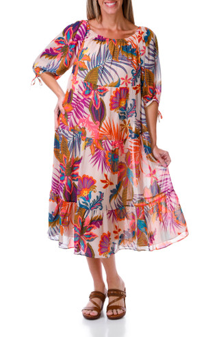 Thumbnail 1: Trina Turk Women's Cattleya Print Dress  