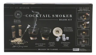 Thumbnail 2: Art by Infusion 14 Pc Cocktail Smoker Deluxe Kit 
