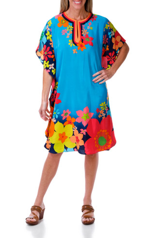 Thumbnail 1: Trina Turk Women's Floral Silk Dress  
