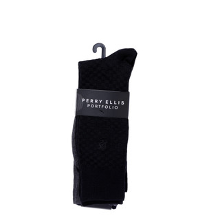 Thumbnail 1: Perry Ellis Men's 4 Pk Crew Dress Socks  