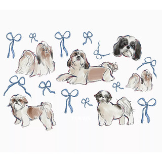 Thumbnail 2: Tervis Shih Tzu All Over Acrylic Tumbler, 16 oz 