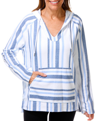 Thumbnail 1: REEL LEGENDS Women's Plus Hooded Baja Top 