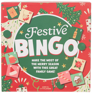 Thumbnail 1: Professor Puzzle 156 Pc Christmas Bingo Board Game Set  