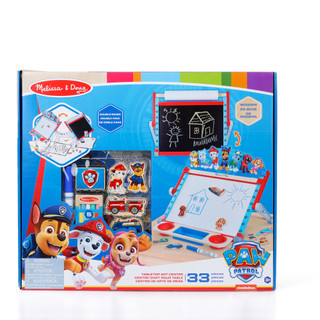 Thumbnail 1: Paw Patrol Wooden Tabletop Art Center 